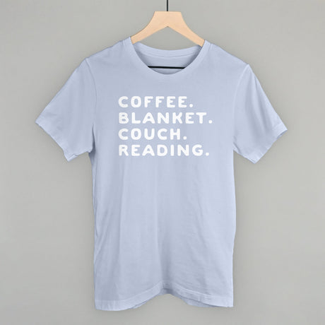 Coffee Blanket Couch Reading