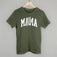 Mama Checkered Lightning Bolt Distressed