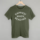 Happiest When Reading (White)