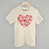 Paw Print Heart