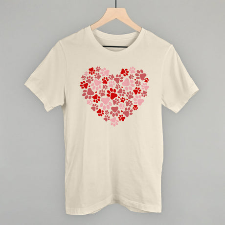 Paw Print Heart