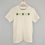 Pink Bows + Clovers