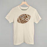 Floral Football Brown