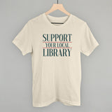 Support Your Local Library Serif