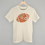 Floral Football Orange