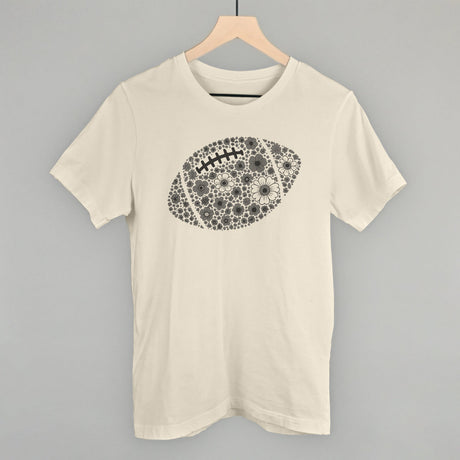 Floral Football Grey