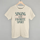 Singing Is My Favorite Sport