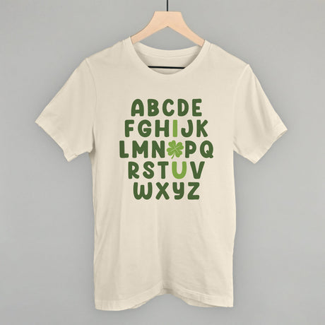 I Love You Clover Alphabet