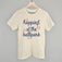 Happiest At The Ballpark Navy Script
