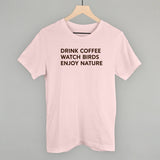 Drink Coffee Watch Birds Enjoy Nature