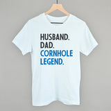 Husband Dad Cornhole Legend