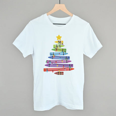 Crayon Christmas Tree