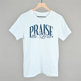 Praise The Lord Blue Script
