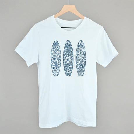 Blue Floral Surfboards