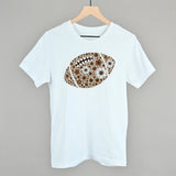 Floral Football Brown