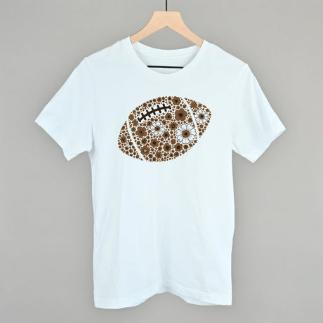 Floral Football Brown
