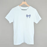 Stethoscope Floral Bow (Left Chest)