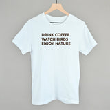Drink Coffee Watch Birds Enjoy Nature