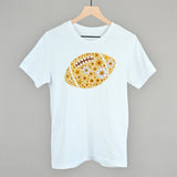Floral Football Yellow