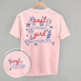 East Coast Girl Summer Doodles (Back Print)