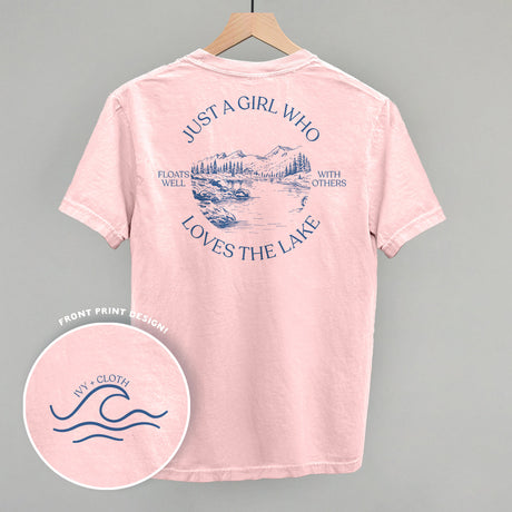 Just A Girl Who Loves The Lake (Back Print)