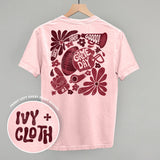 Floral Game Day Maroon (Back Print)