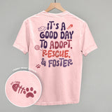 Adopt, Rescue, & Foster Cat (Back Print)