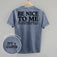 Be Nice To Me Toddler Said No (Back Print)