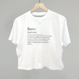Barre Definition