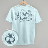 Soccer Mom (Script + Doodles) (Back Print)