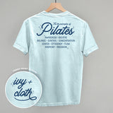 The 10 Principles Of Pilates (Back Print)