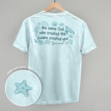 The Same God Who Created Oceans (Back Print)