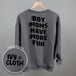Boy Moms Have More Fun (Back Print)