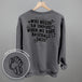 When We Have Baseball Dads (Back Print)