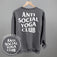 Anti Social Yoga Club (White) (Back Print)