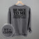 Be Nice To Me Toddler Argument (Back Print)