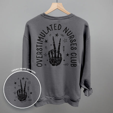 Overstimulated Nurses Club (Back Print)