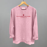 Love Is Patient, Love Is Kind