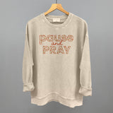 Pause And Pray Floral