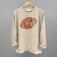 Floral Football Orange