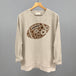 Floral Football Brown