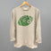 Floral Football Green