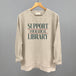 Support Your Local Library Serif