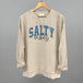 Salty Vibes Arch + Script Distressed