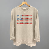 Flower American Flag