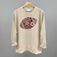 Floral Football Maroon