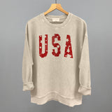 USA Distressed Stars