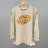 Floral Football Yellow