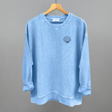 Speckled Seashell (Navy Blue) (Left Chest)
