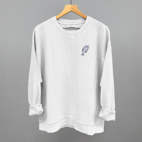 Lobster Doodle (Navy Blue) (Left Chest)